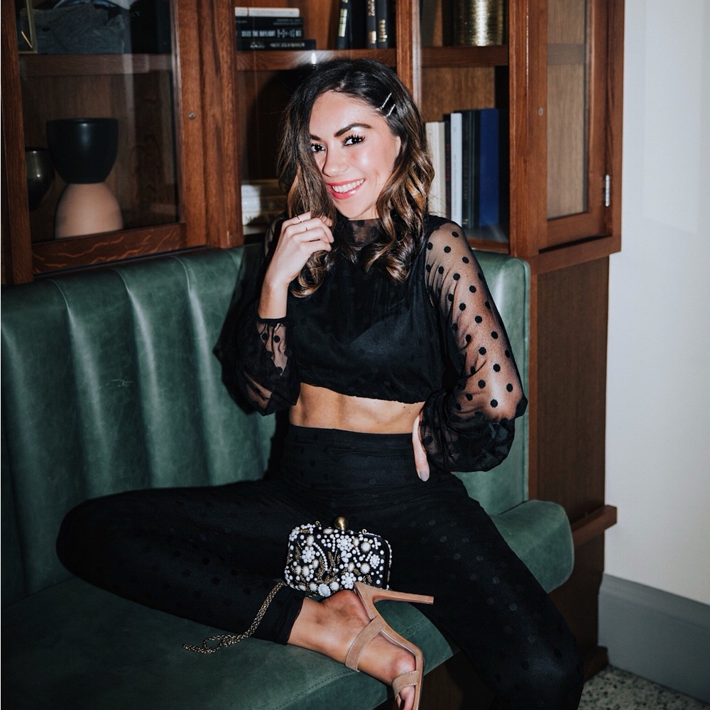 Public Desire Black Lace top 🖤 XS, brand new with tags, worn once to shoot